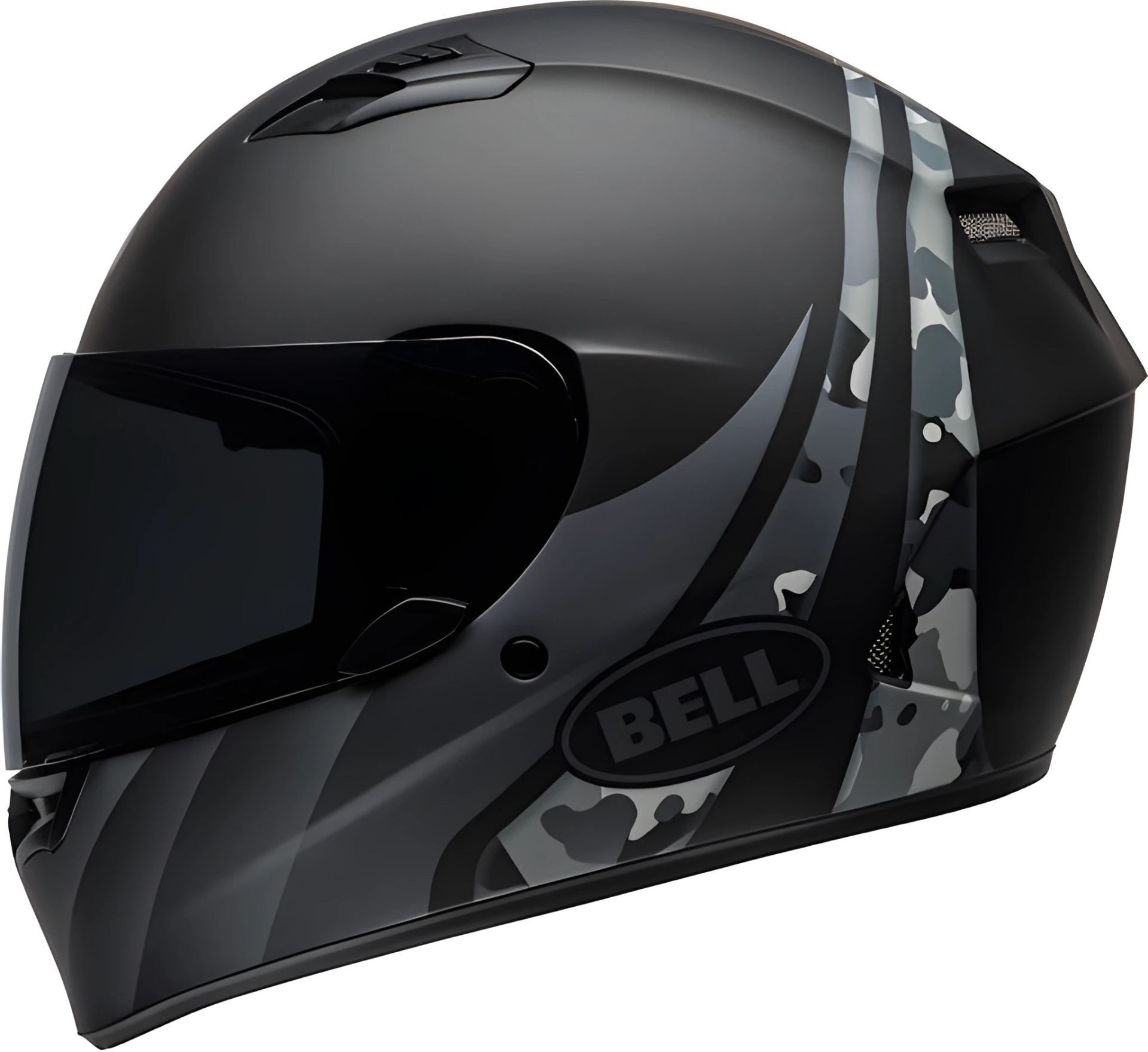 Bell Ps Qualifier Integrity Mat Siyah Titanyum Kamuflaj