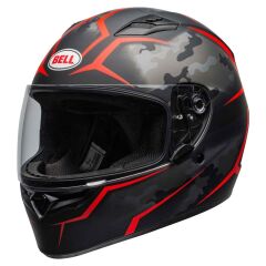 Bell Ps Qualifier Stealth Mat Siyah Kırmızı