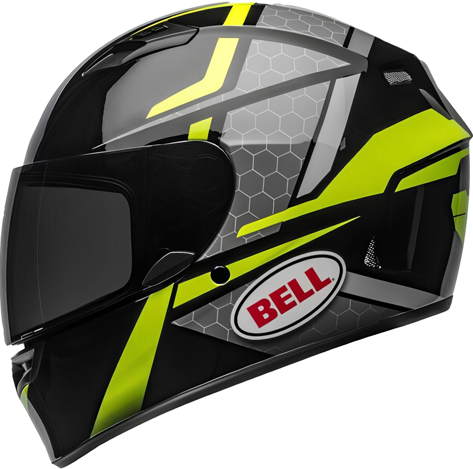 Bell Ps Qualifier Flare Parlak Siyah Hi-Viz