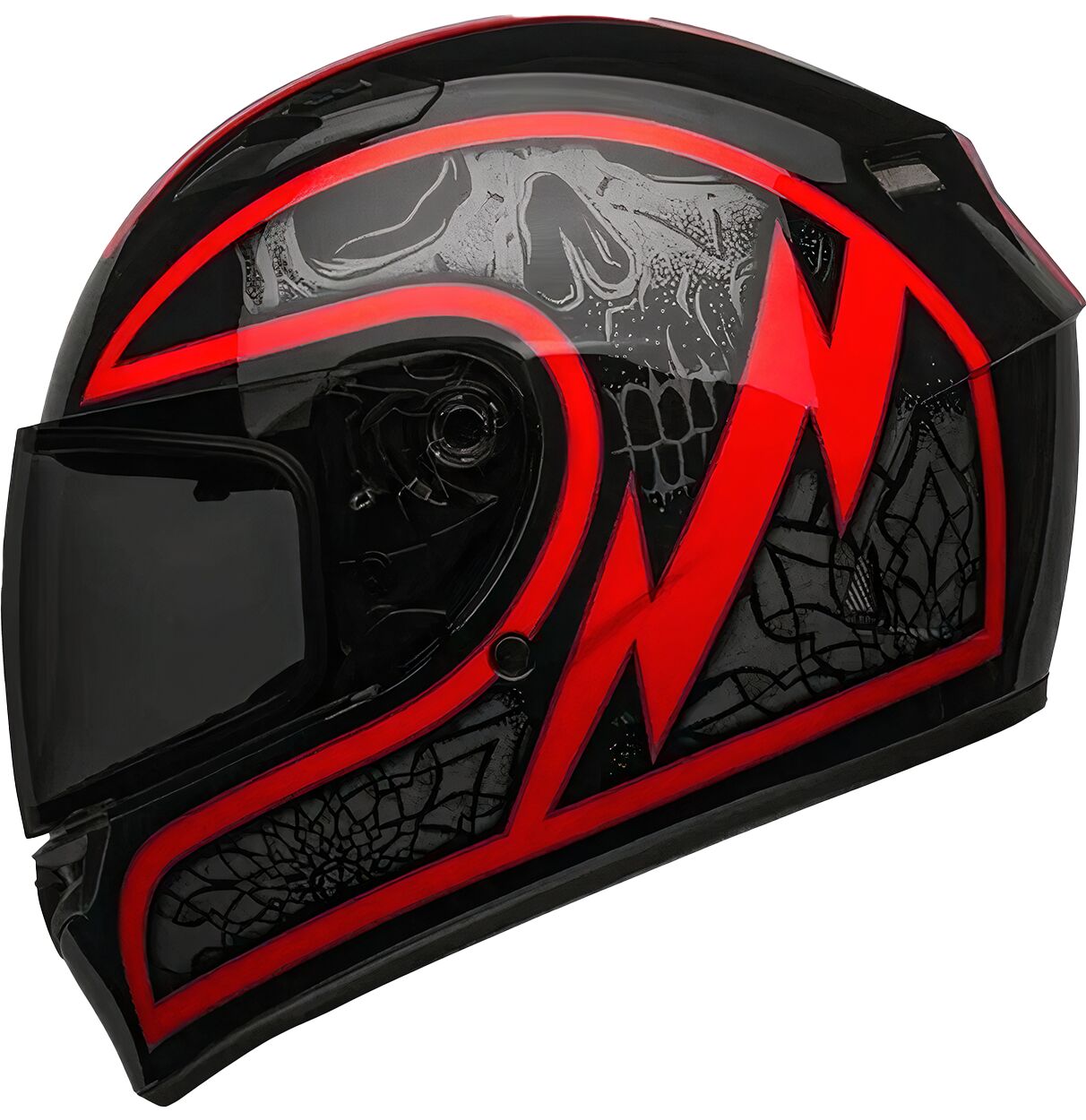 BELL PS QUALIFIER SCORCH Siyah Kırmızı