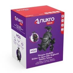 M26 Titreşim Modüllü Telefon Tutucu