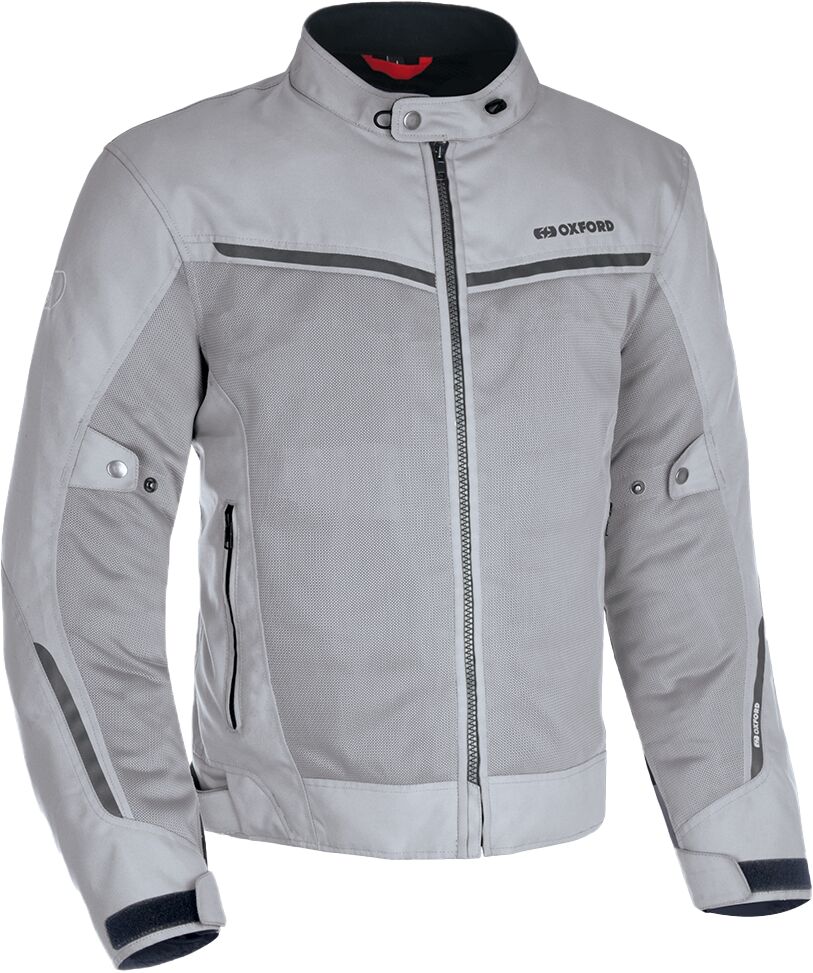 Oxford Arizona Air 1.0 Erkek Motosiklet Ceket - Arctic Gri - TM204302