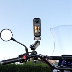 Kelepçe Bağlantılı 360 Aksiyon Kamera Tutucu Tak Çıkar Başlıklı