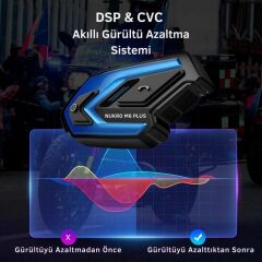 Nukro M6 PLUS Bluetooth 6 Kişilik İnterkom